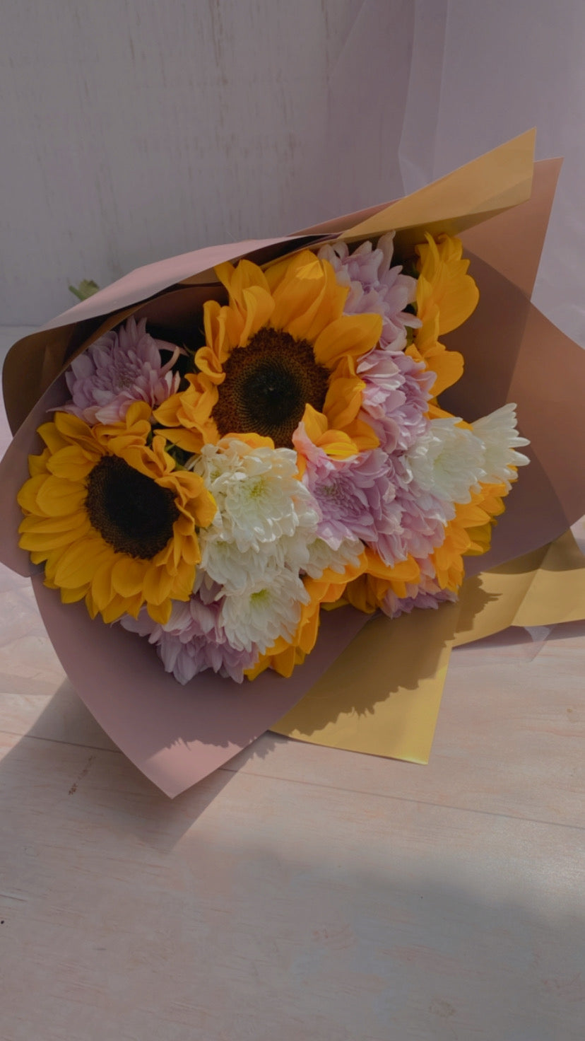 Ramo de girasoles