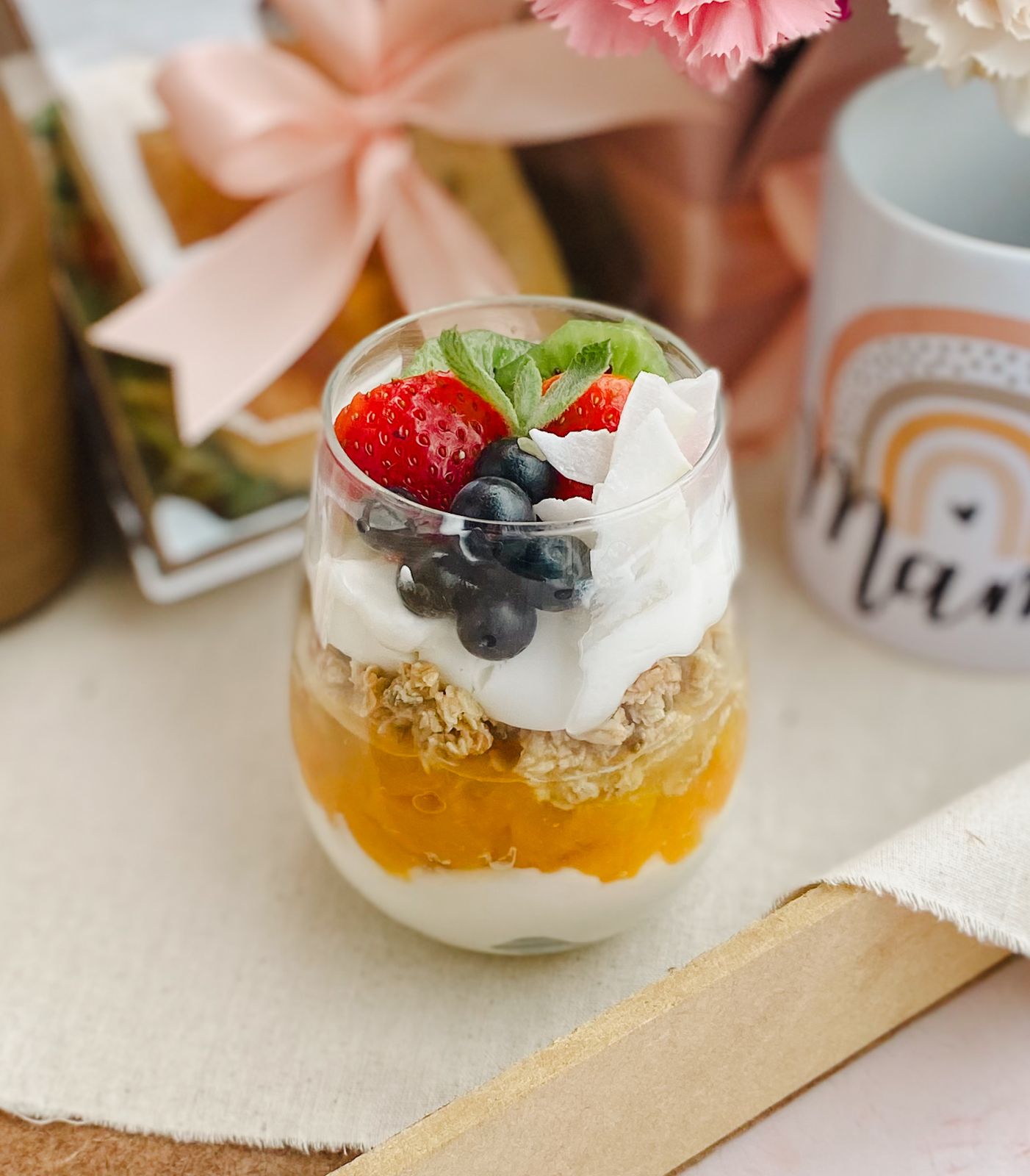 Bandeja "Feliz día mamá"