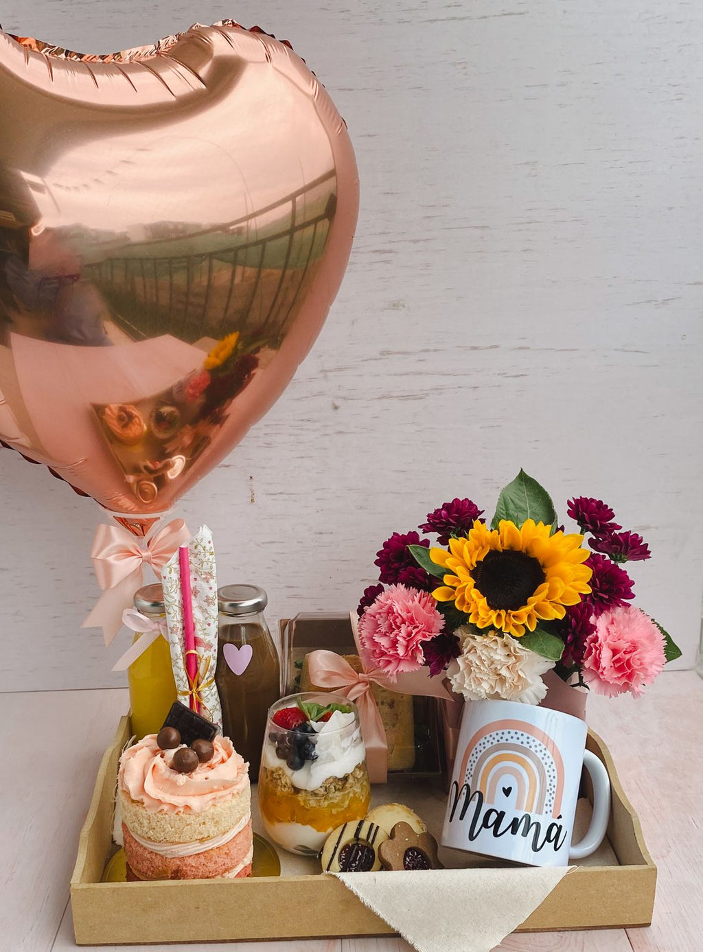 Bandeja "Feliz día mamá"